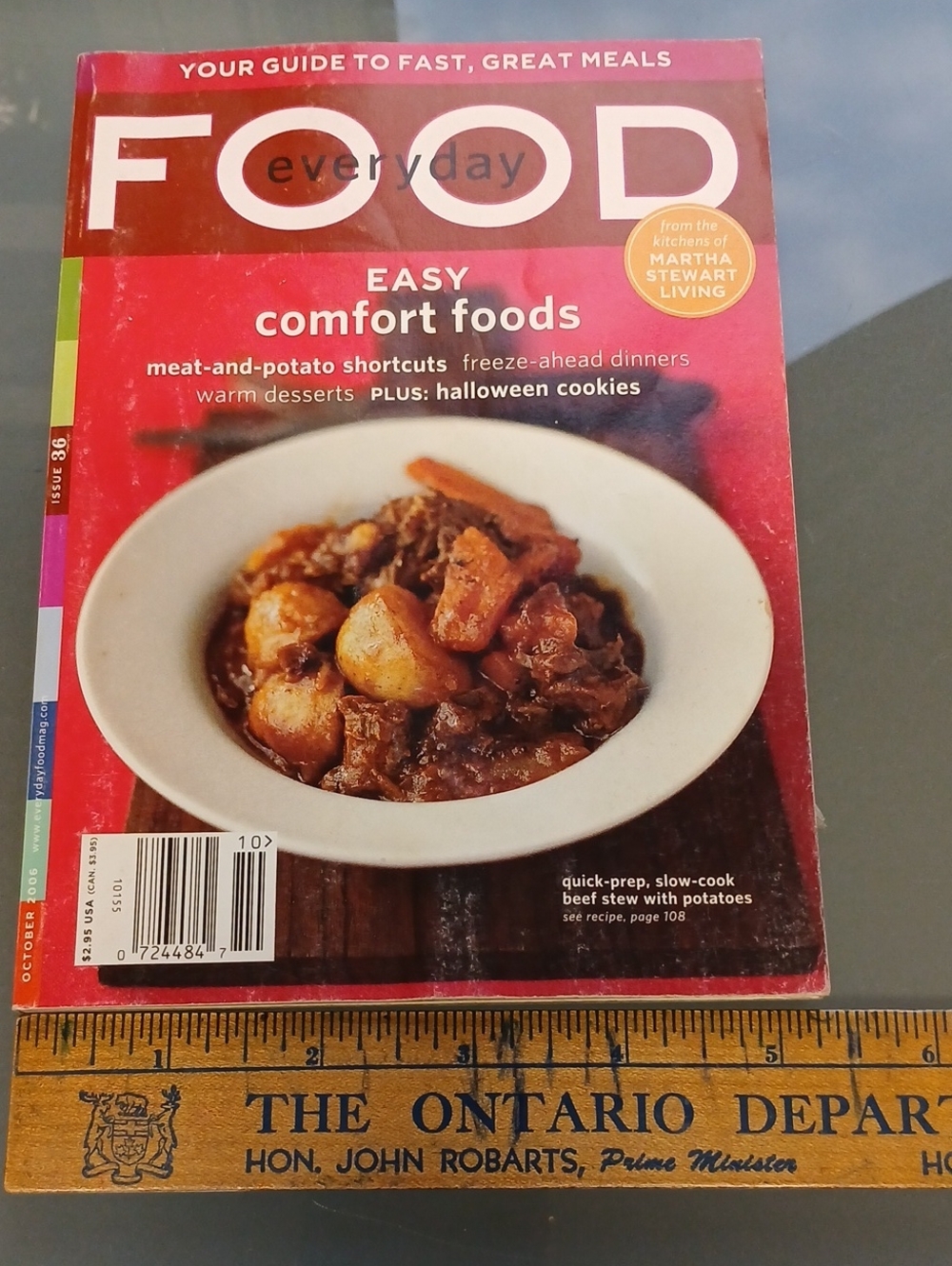 Vintage  Food Everyday By Martha Stewart